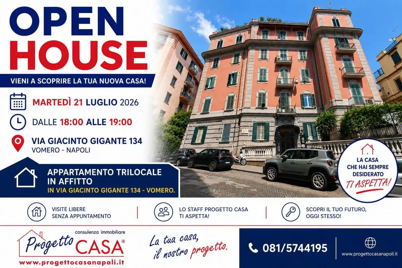 Appartamento in affitto a Napoli