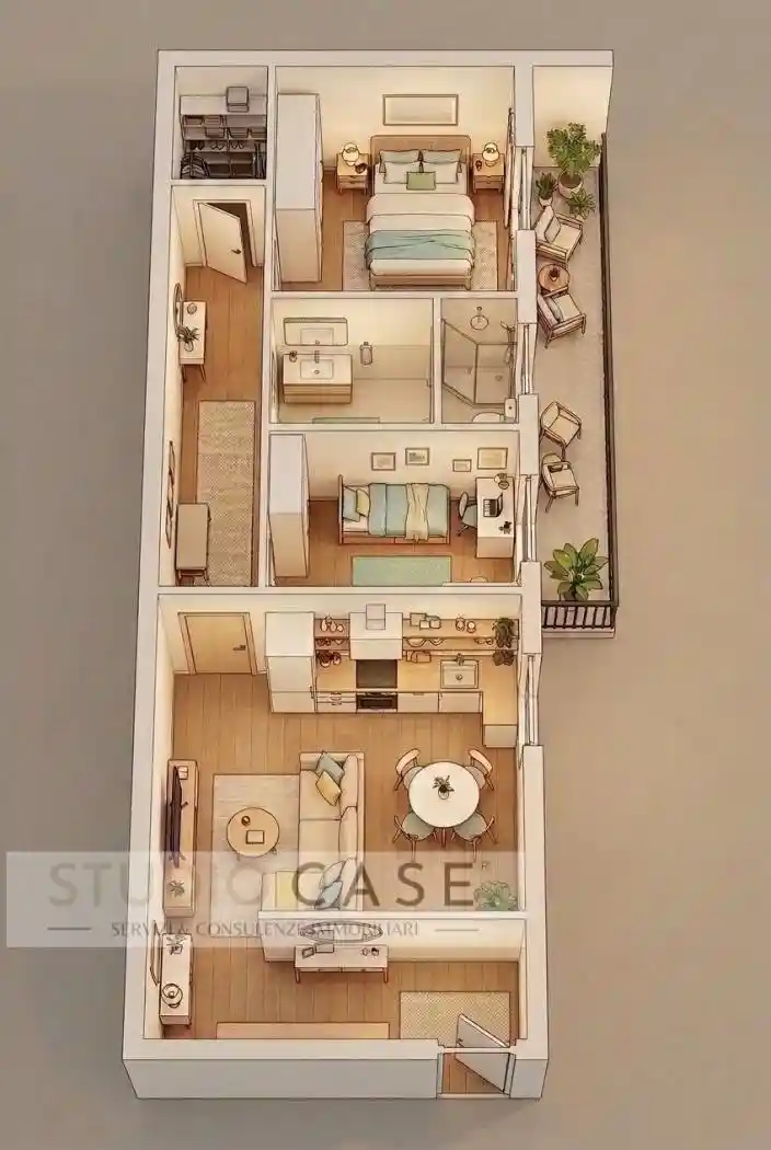 Appartamento in vendita a Quarto