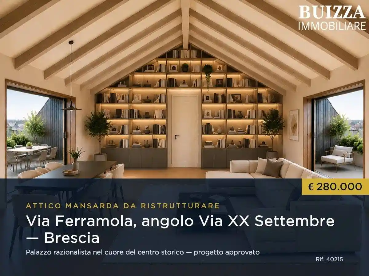 Attico - Mansarda in vendita a Brescia