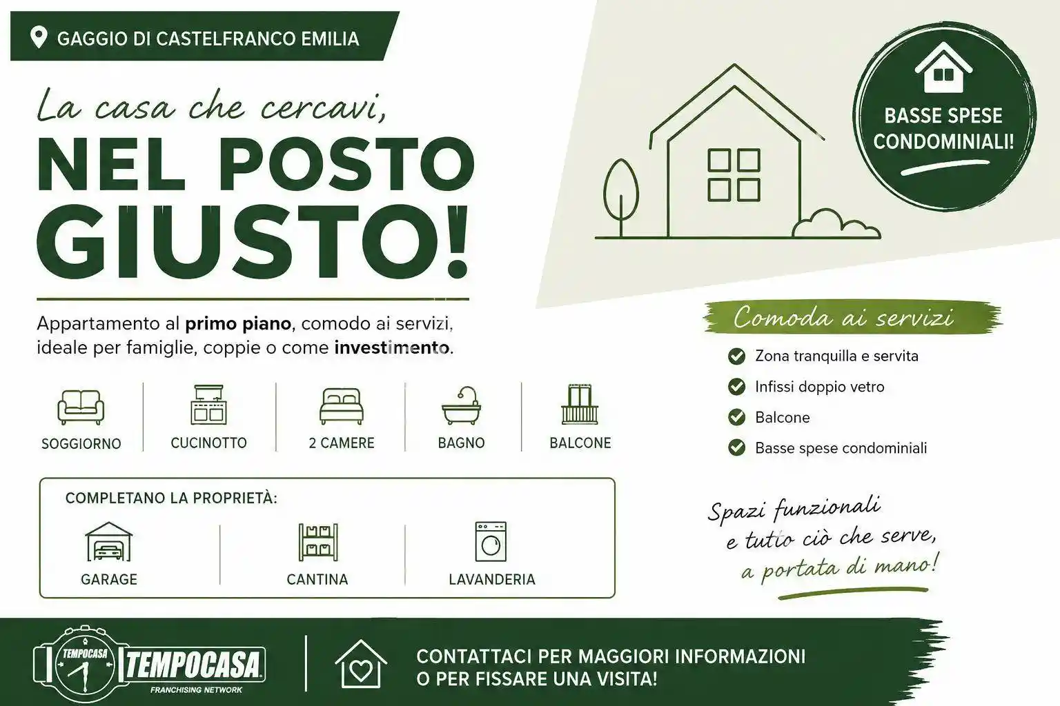 Appartamento in vendita a Castelfranco Emilia