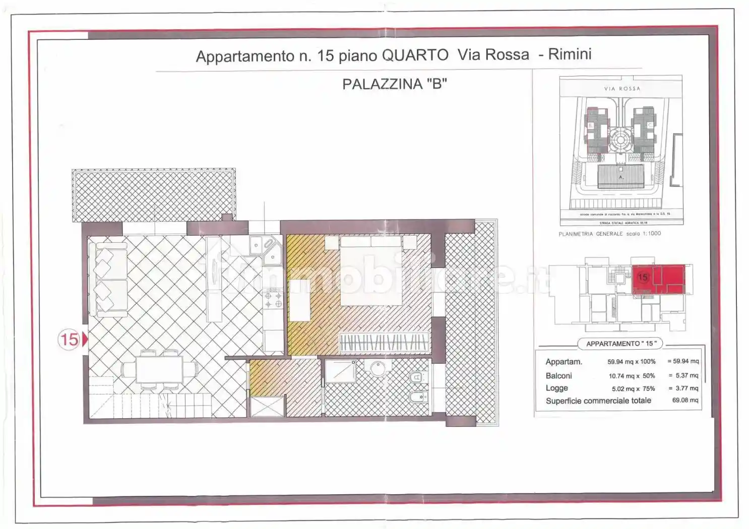 Attico - Mansarda in vendita a Rimini
