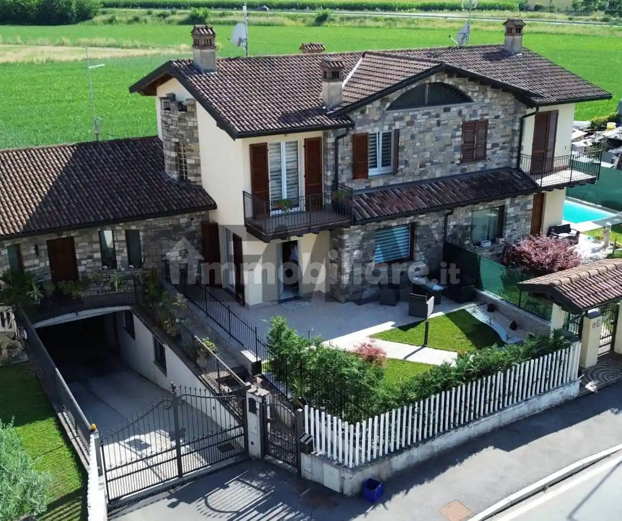 Villetta a schiera in vendita a Palosco