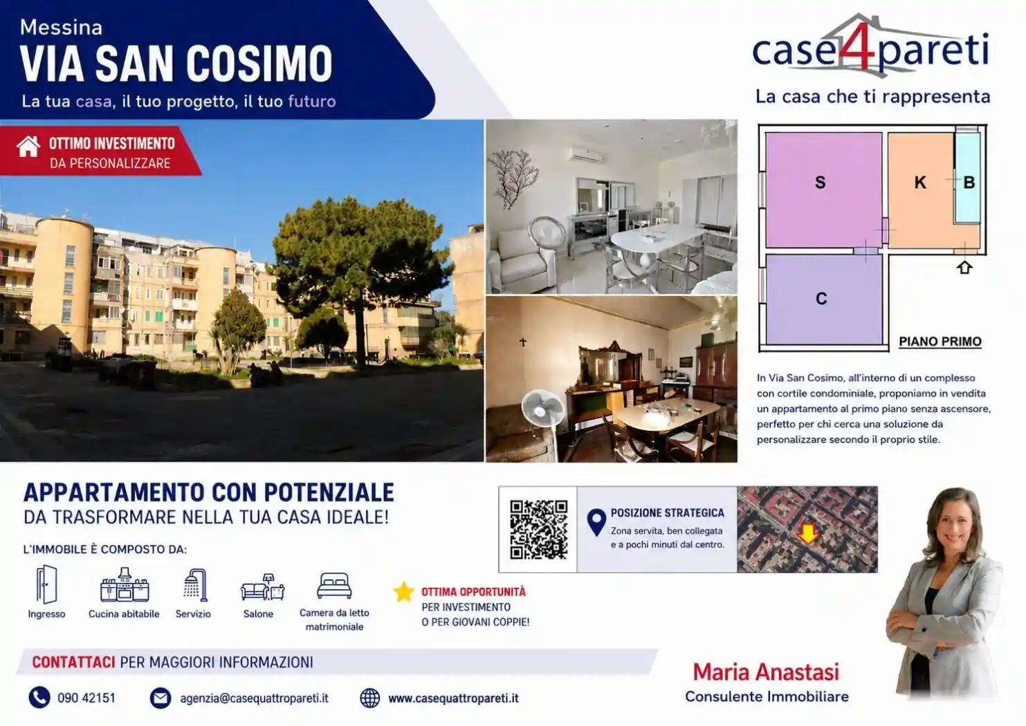 Appartamento in vendita a Messina