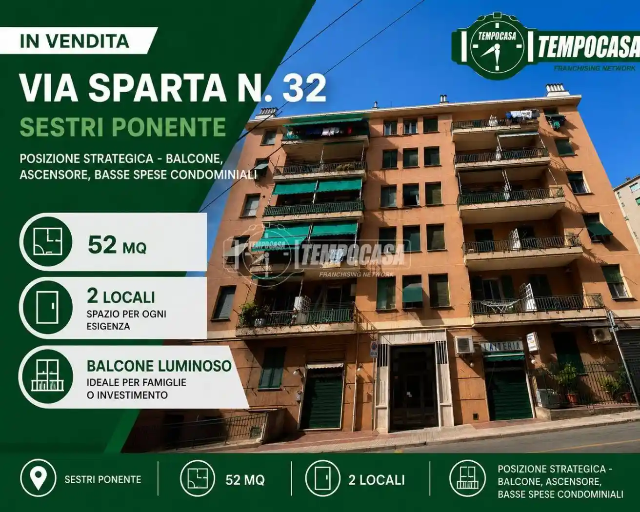 Appartamento in vendita a Genova