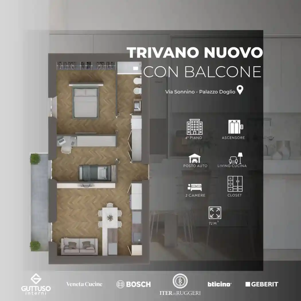 Appartamento in vendita a Cagliari