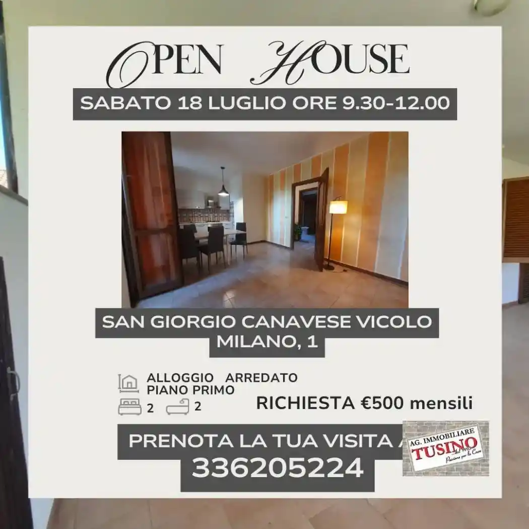 Appartamento in affitto a San Giorgio Canavese