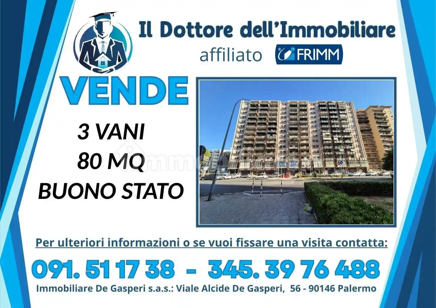 Appartamento in vendita a Palermo