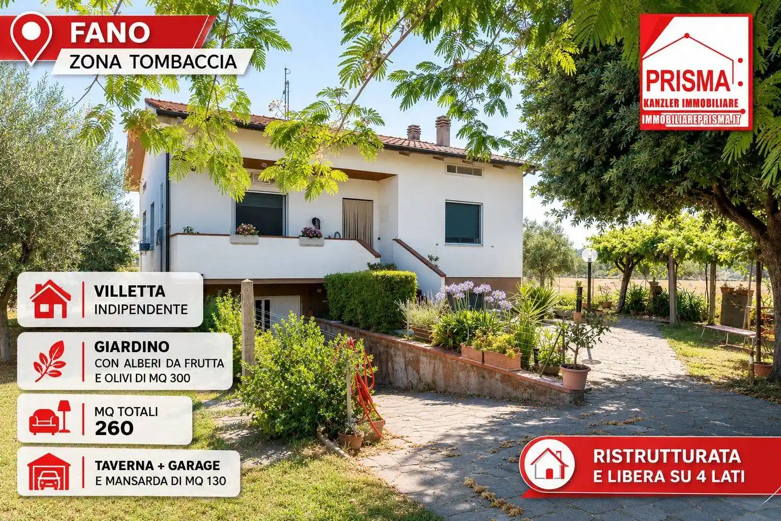 Villa in vendita a Fano