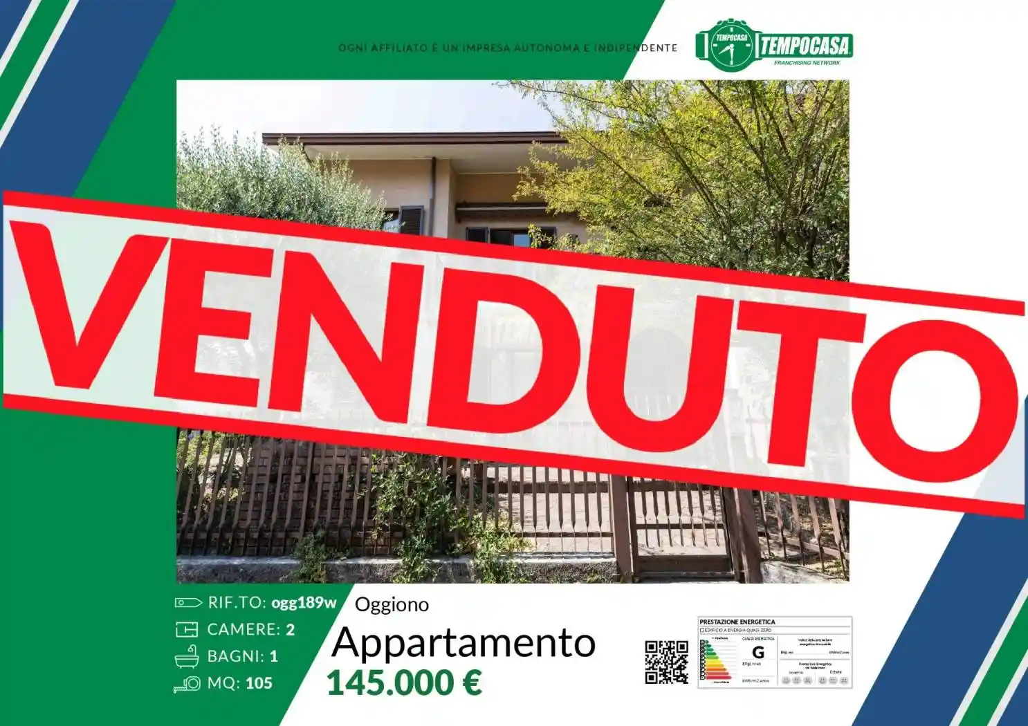 Appartamento in vendita a Oggiono