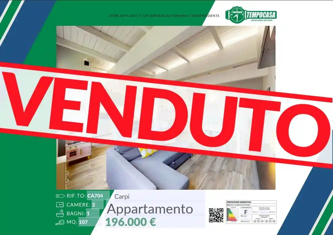 Appartamento in vendita a Carpi