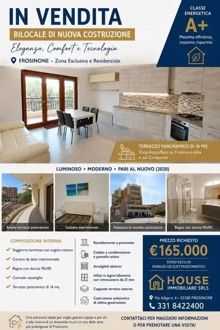 Appartamento in vendita a Frosinone