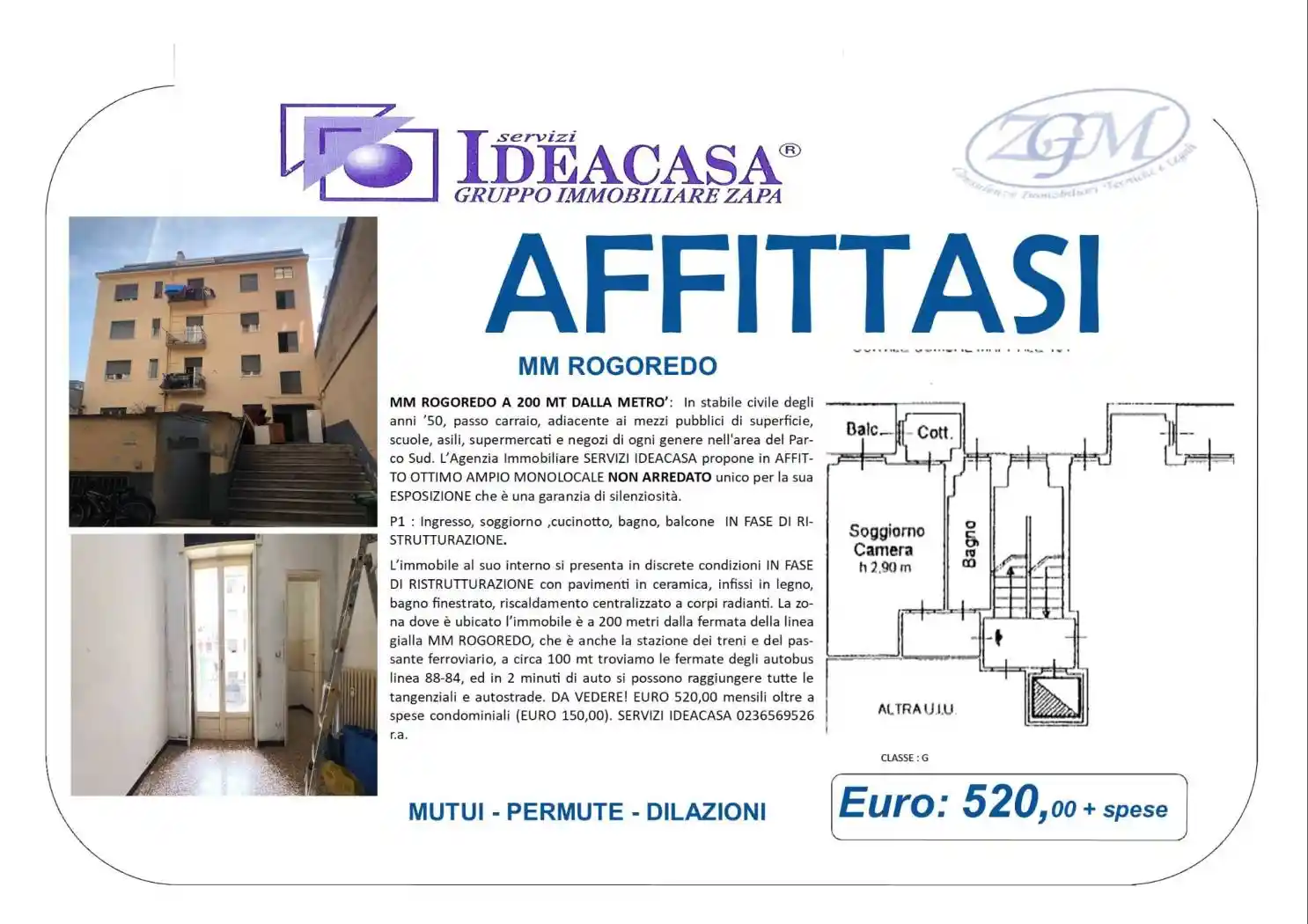 Appartamento in affitto a Milano