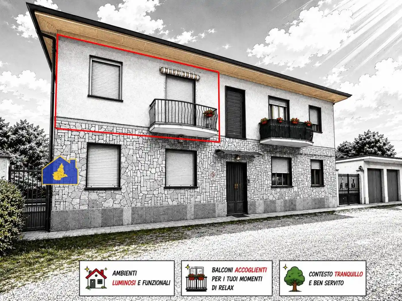 Appartamento in vendita a Val della Torre