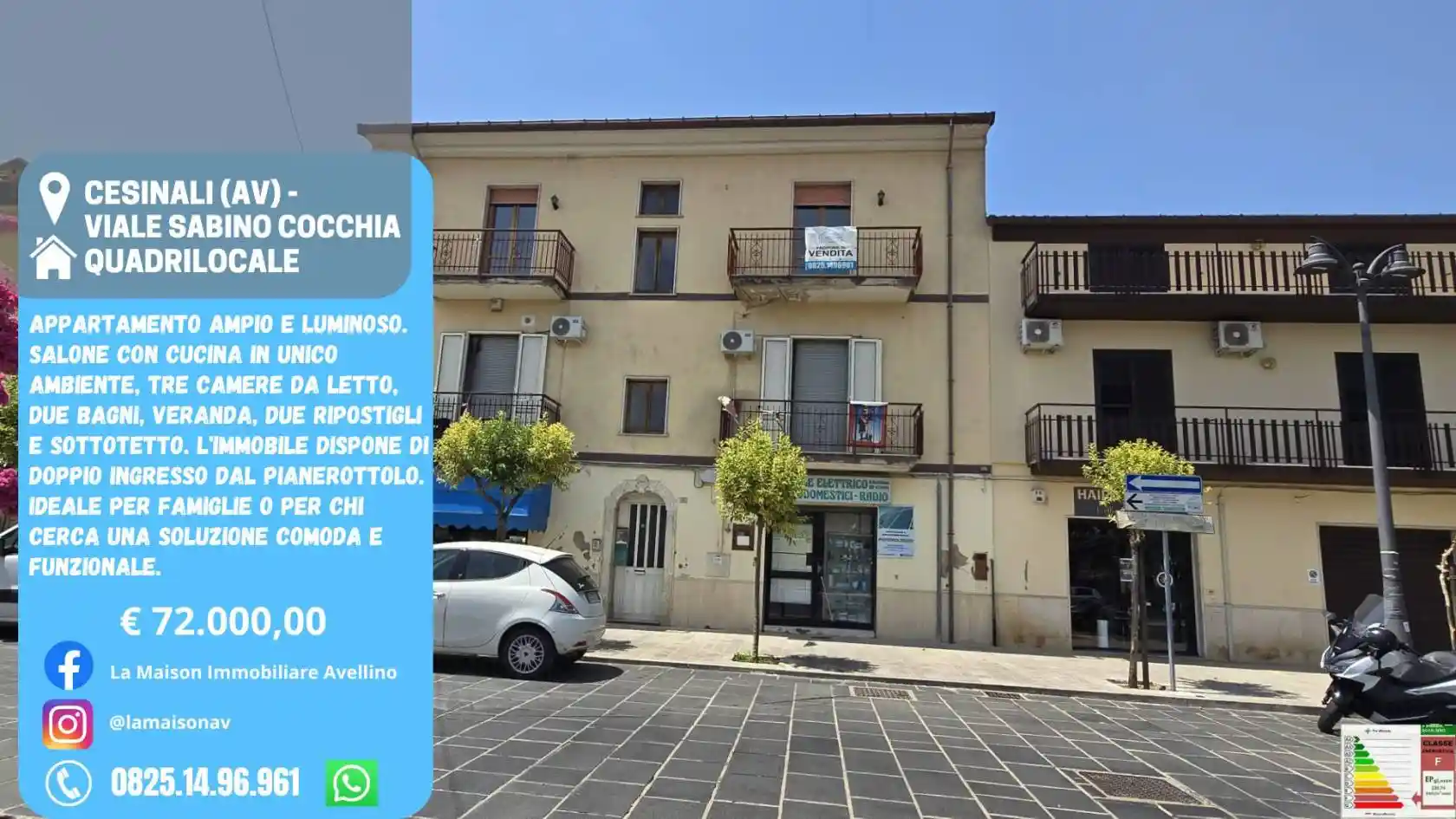 Appartamento in vendita a Cesinali