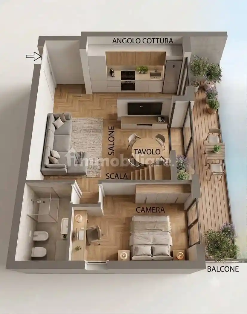 Appartamento in vendita a Roma