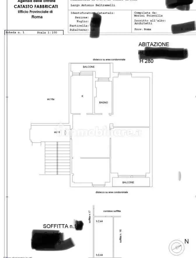 Appartamento in vendita a Roma