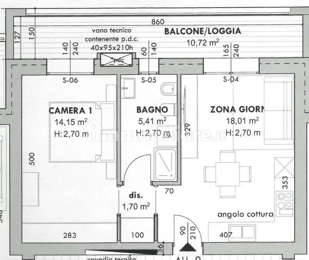 Appartamento in vendita a Marcon