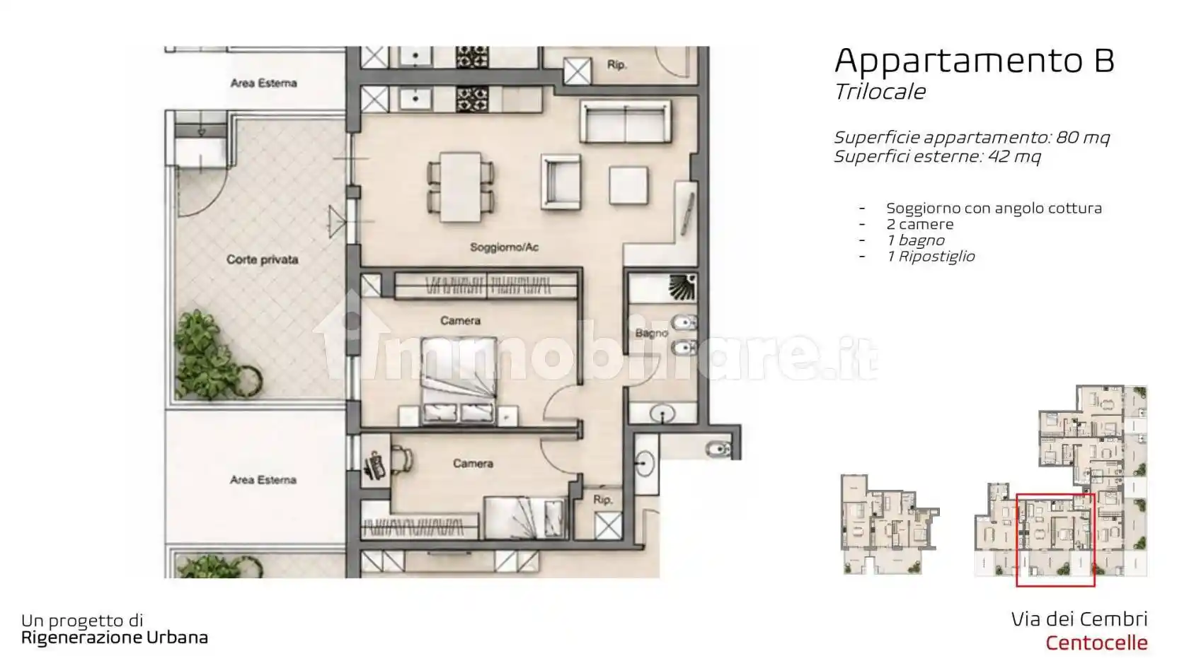 Appartamento in vendita a Roma