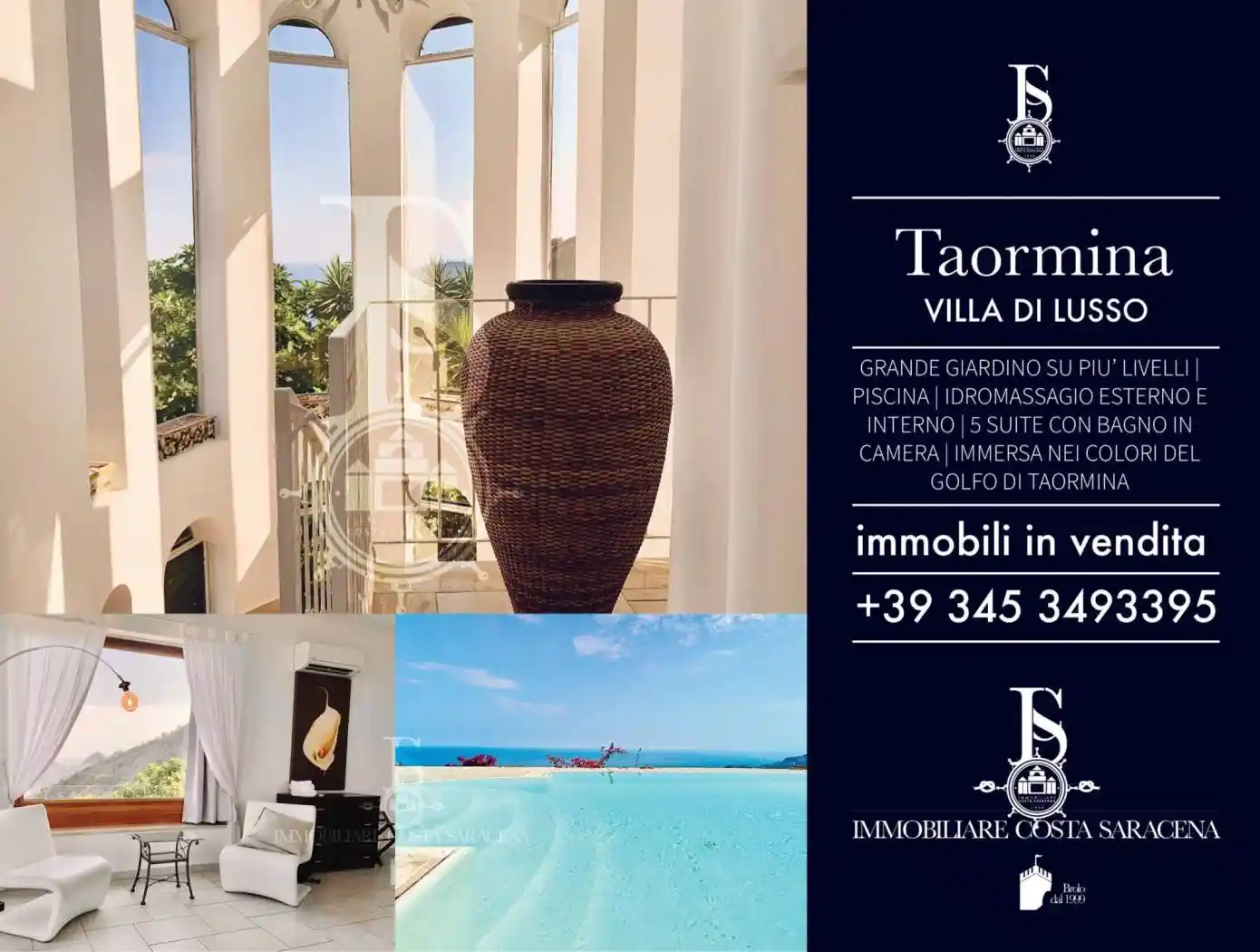 Villa in vendita a Taormina