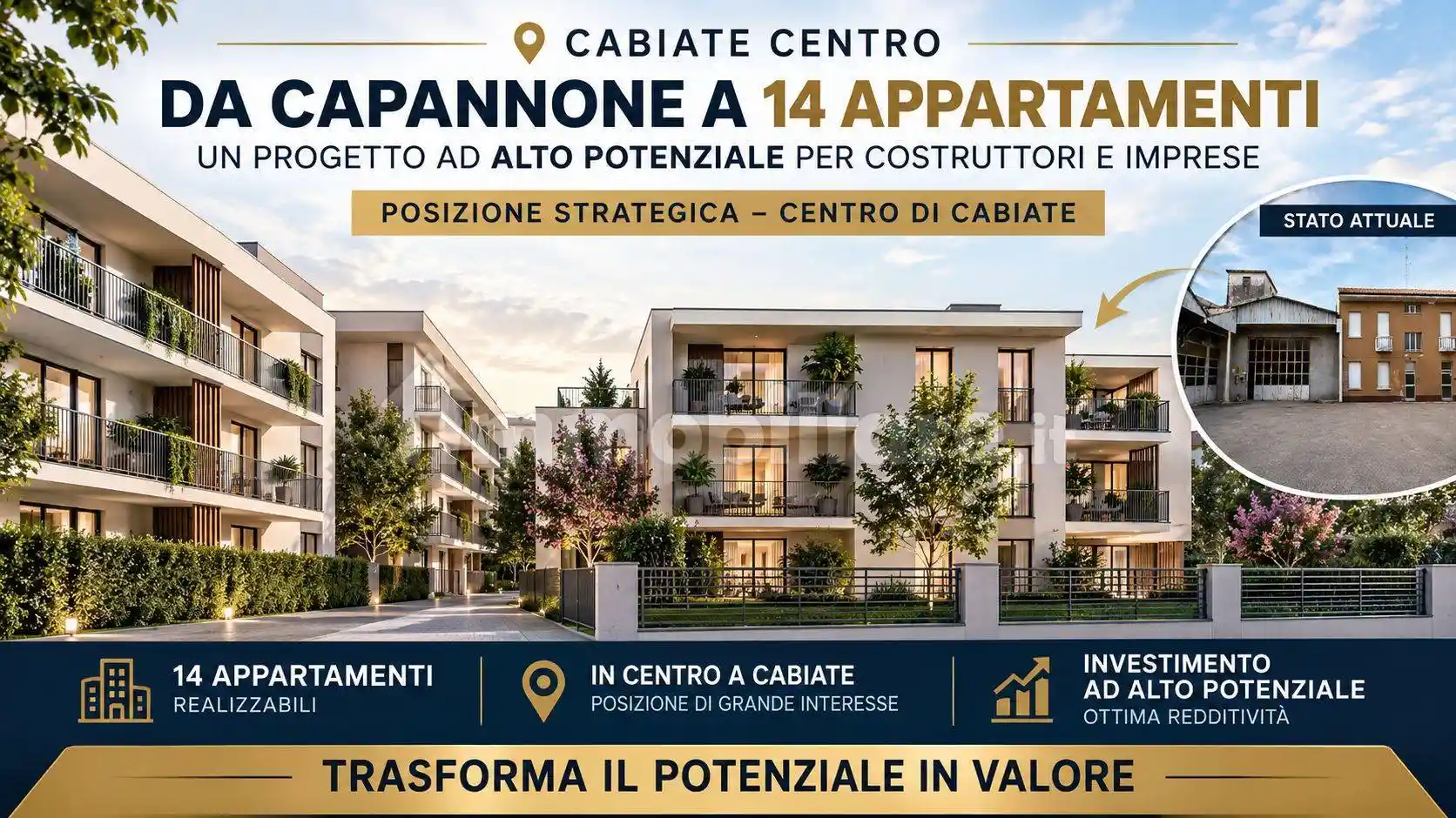Palazzo - Edificio in vendita a Cabiate