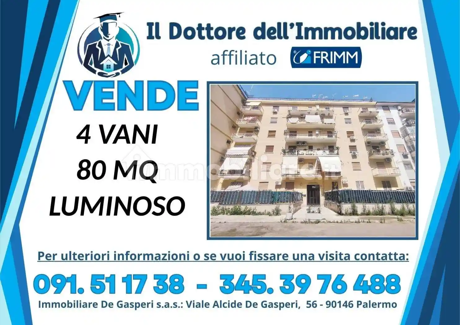 Appartamento in vendita a Palermo