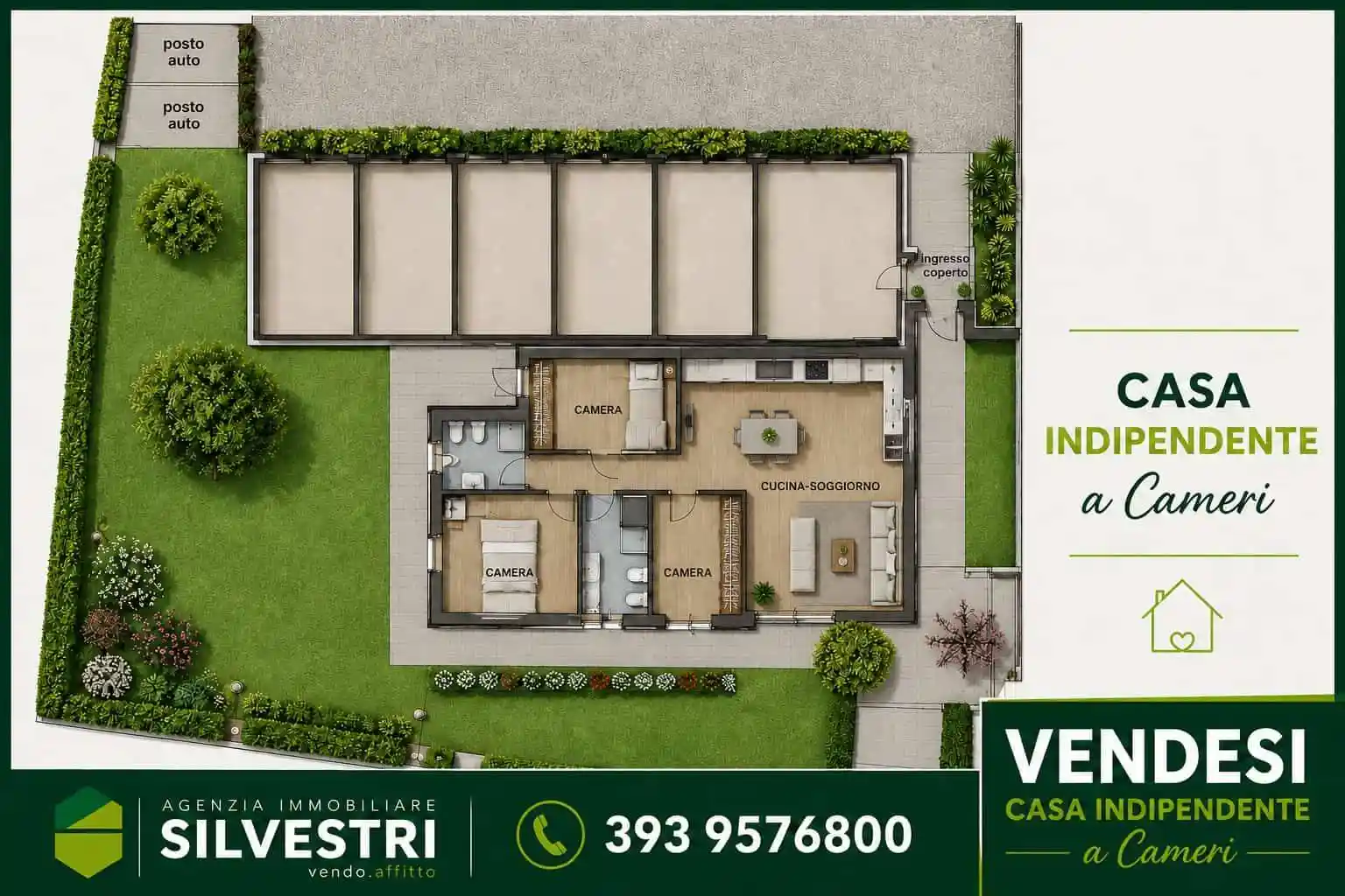 Villa in vendita a Cameri
