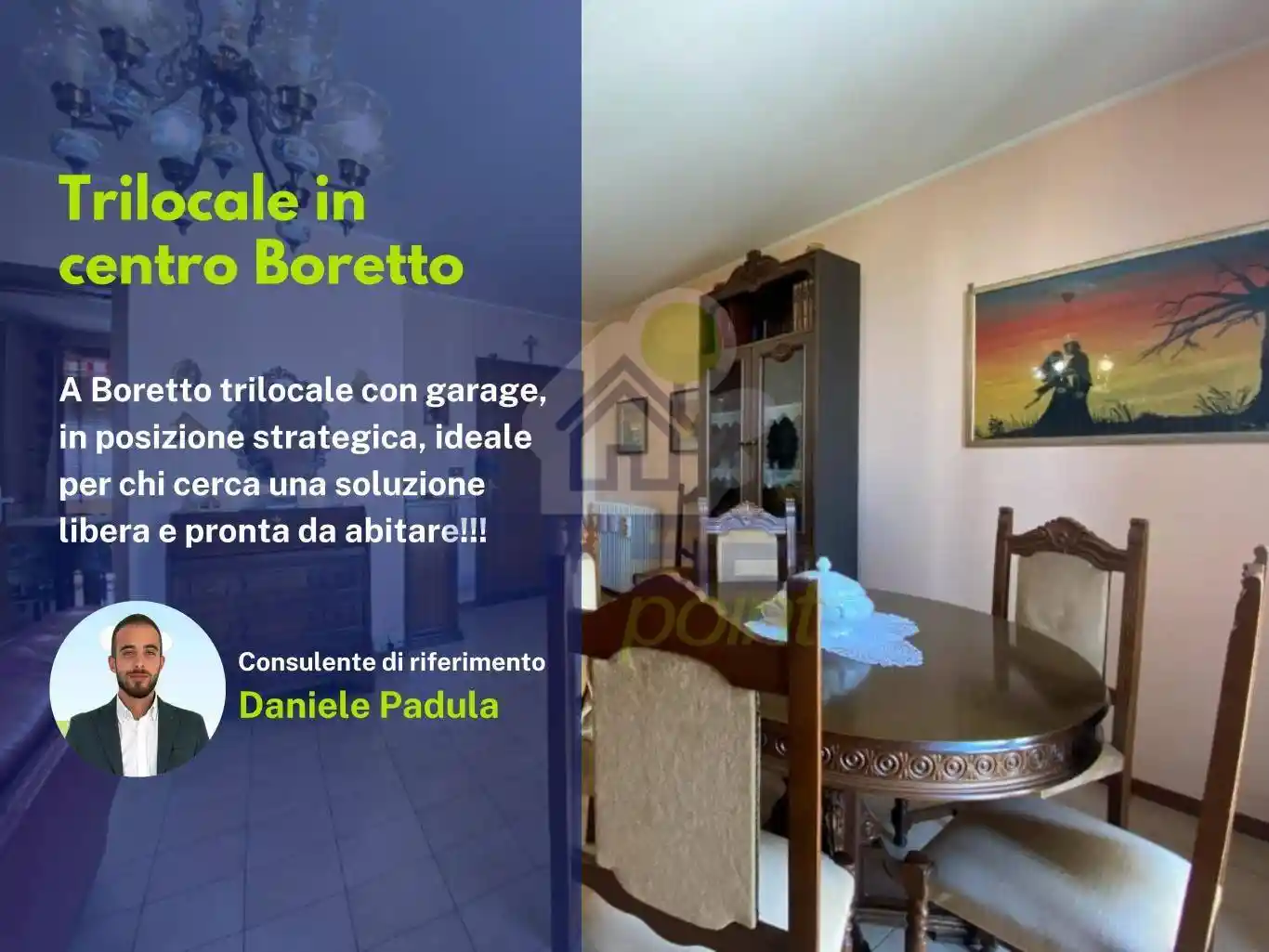 Appartamento in vendita a Boretto
