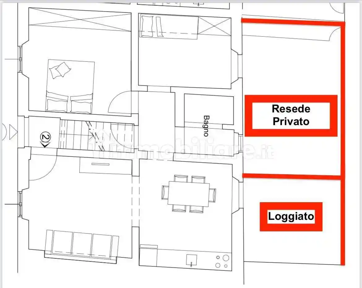 Appartamento in affitto a Firenze