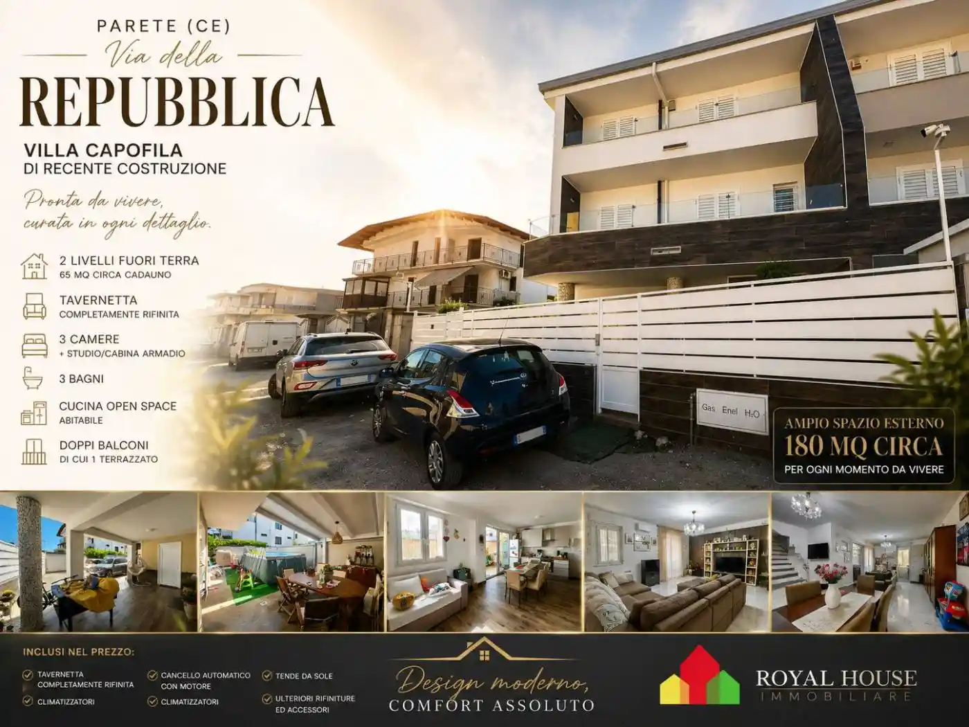 Villa in vendita a Parete