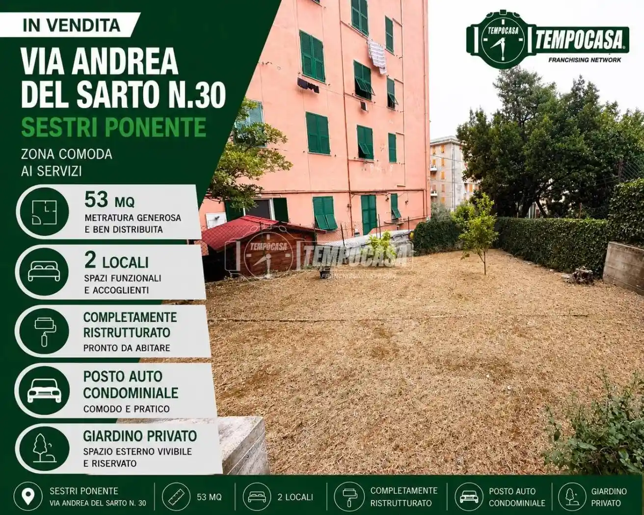 Appartamento in vendita a Genova