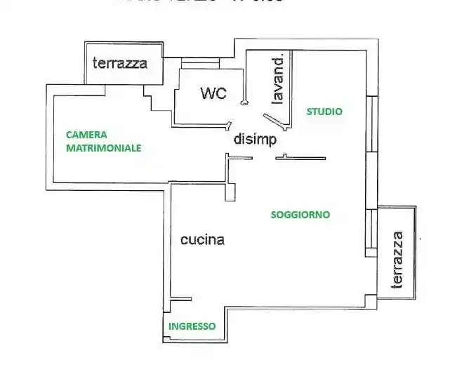 Appartamento in affitto a Verona