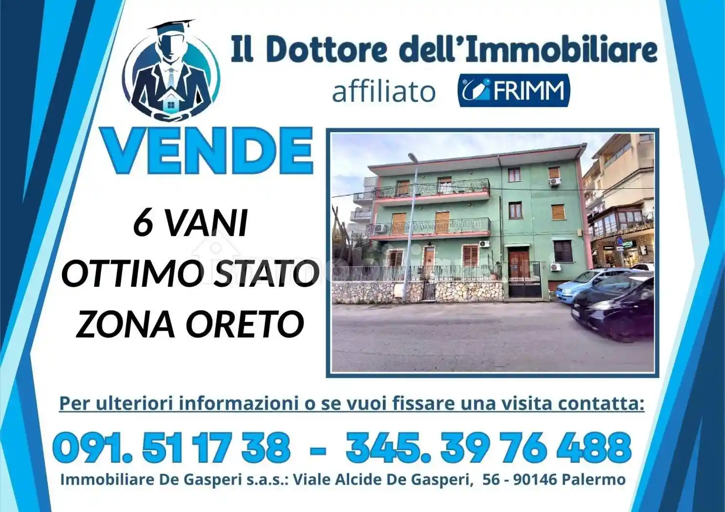 Appartamento in vendita a Palermo