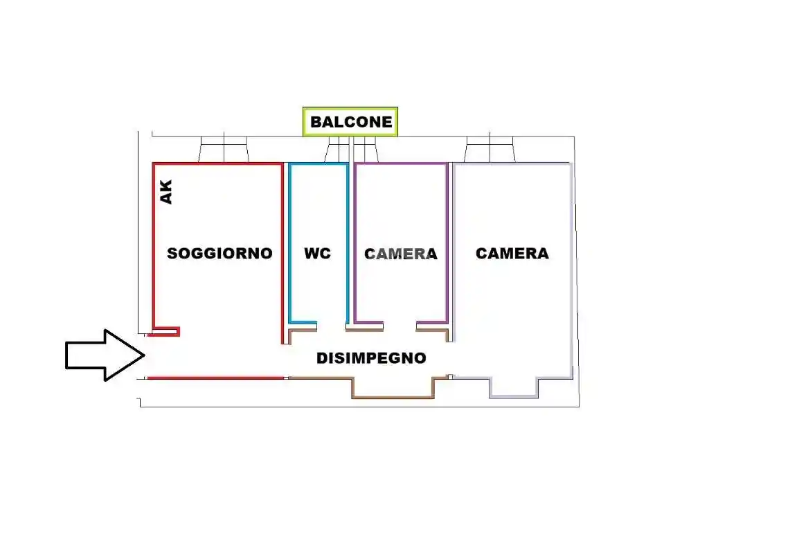 Appartamento in vendita a Roma