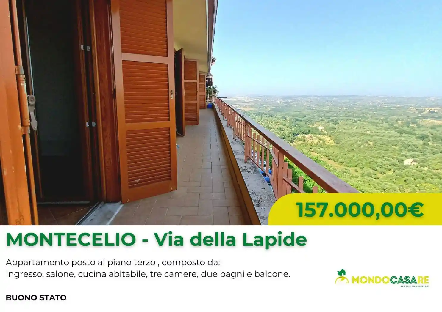 Appartamento in vendita a Guidonia Montecelio