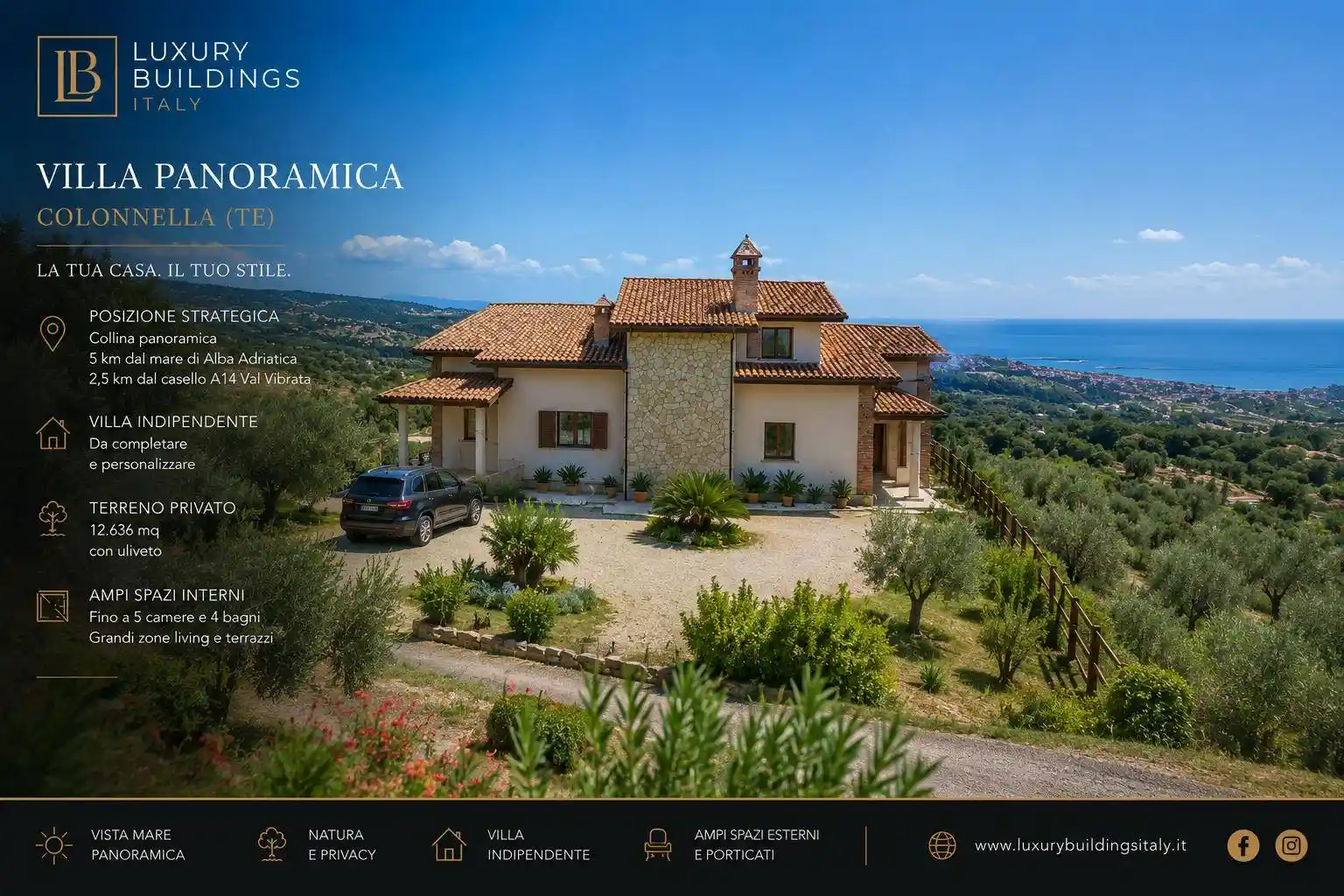 Villa in vendita a Colonnella