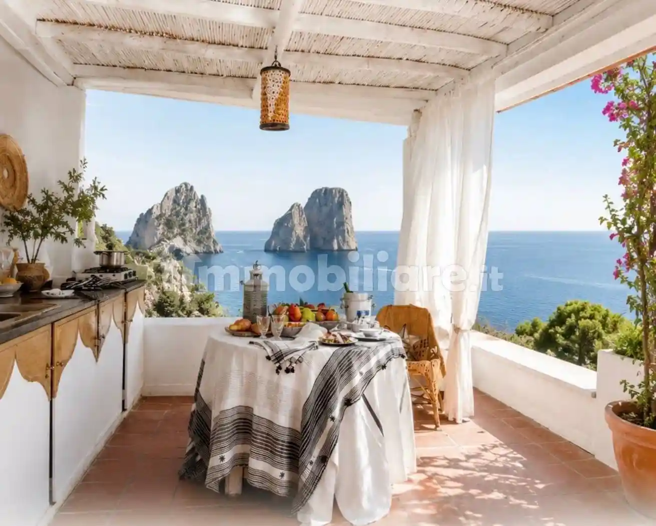 Appartamento in affitto a Capri