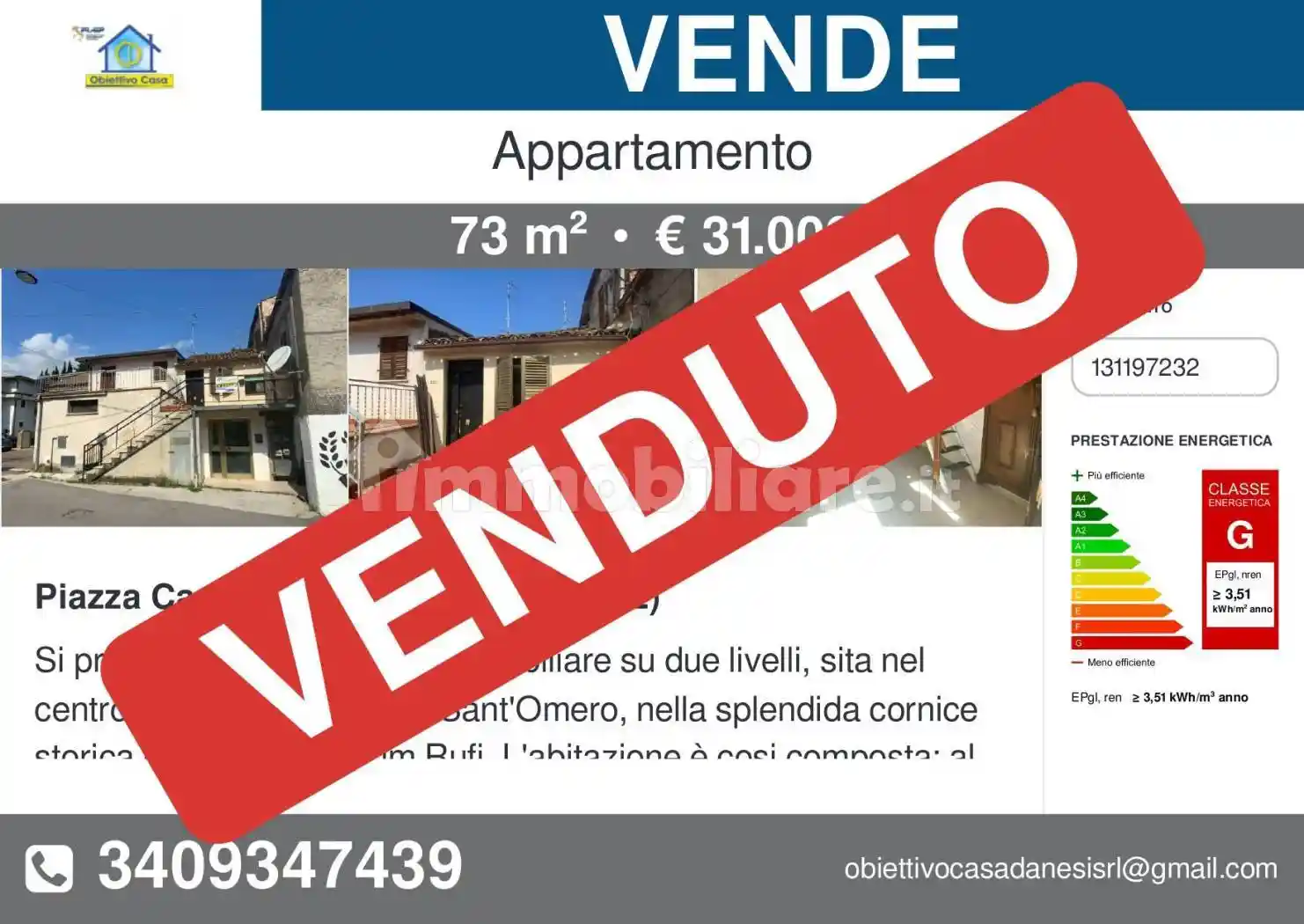 Appartamento in vendita a Sant'Omero