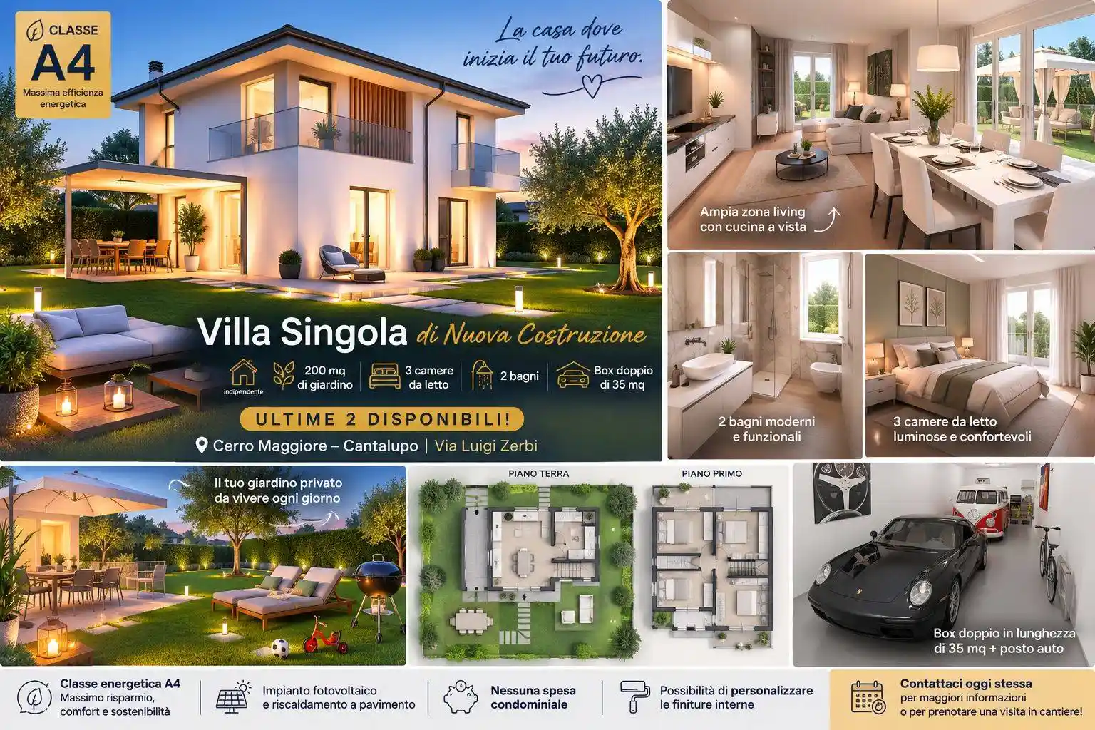 Villa in vendita a Cerro Maggiore