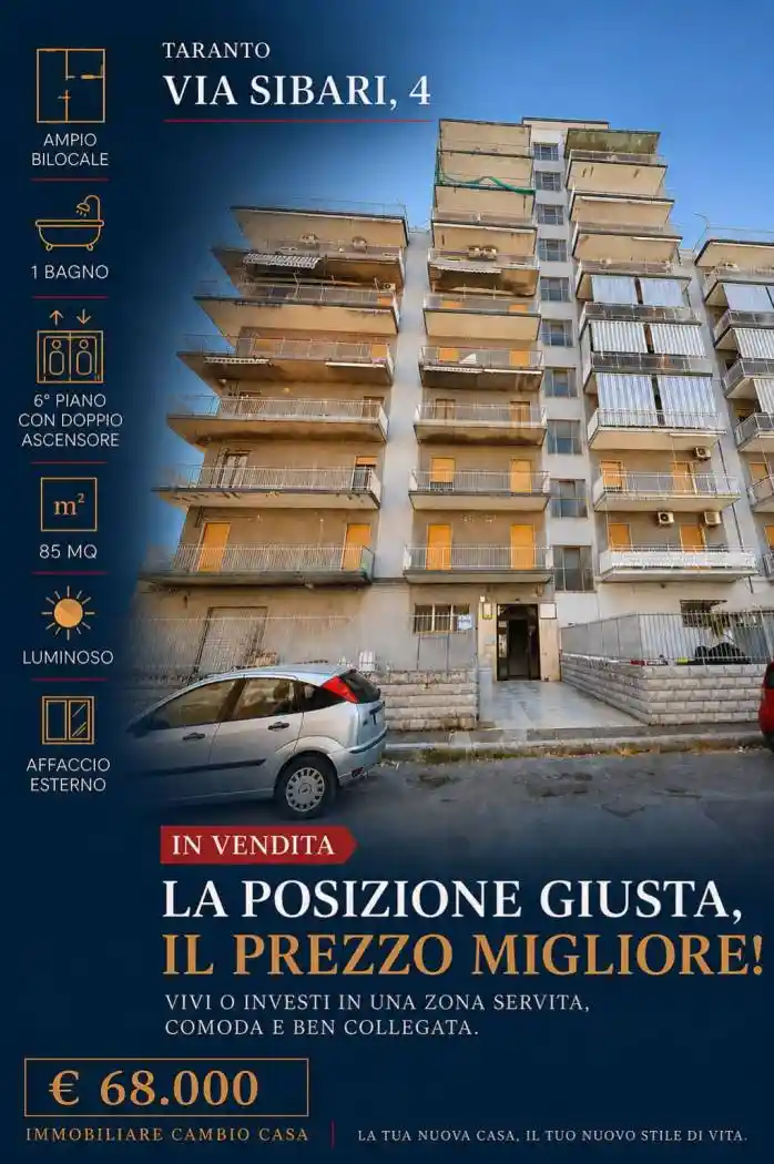Appartamento in vendita a Taranto