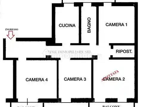 Appartamento in affitto a Milano