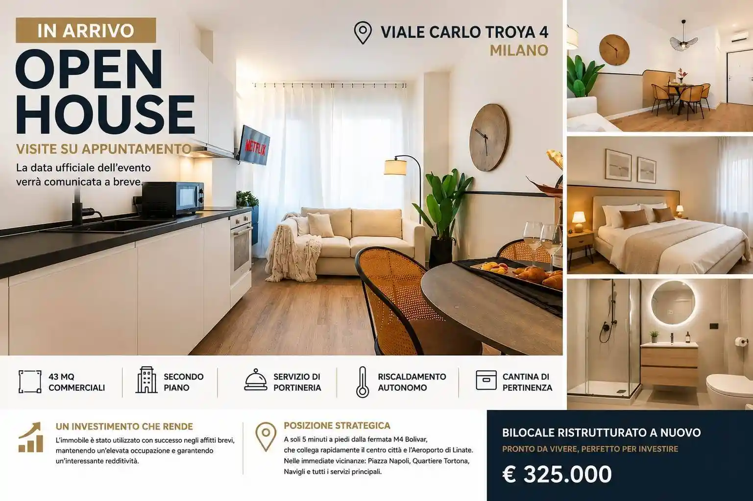 Appartamento in vendita a Milano