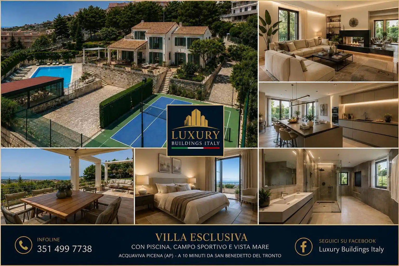 Villa in vendita a Acquaviva Picena