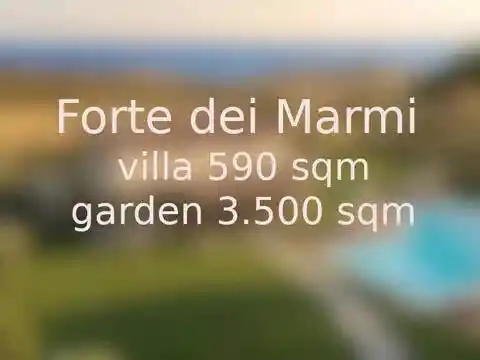 Villa in vendita a Forte dei Marmi