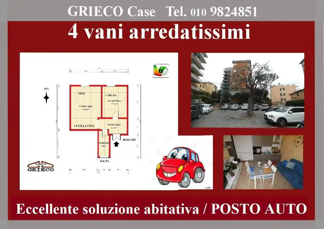 Appartamento in affitto a Genova