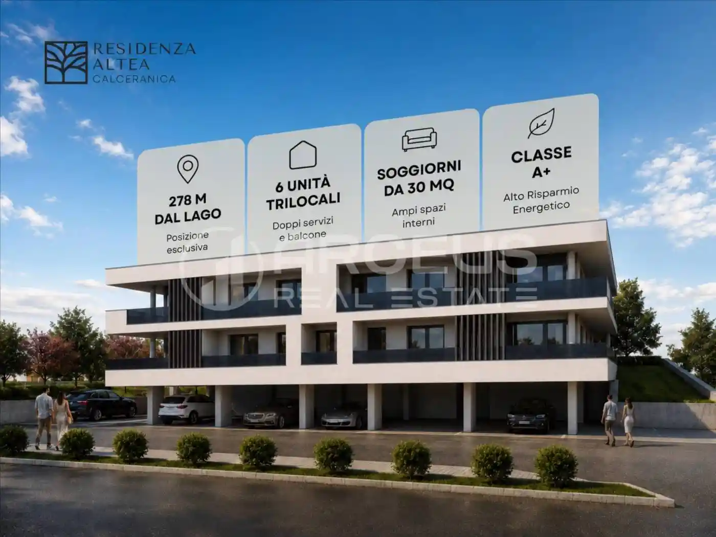 Appartamento in vendita a Calceranica al Lago
