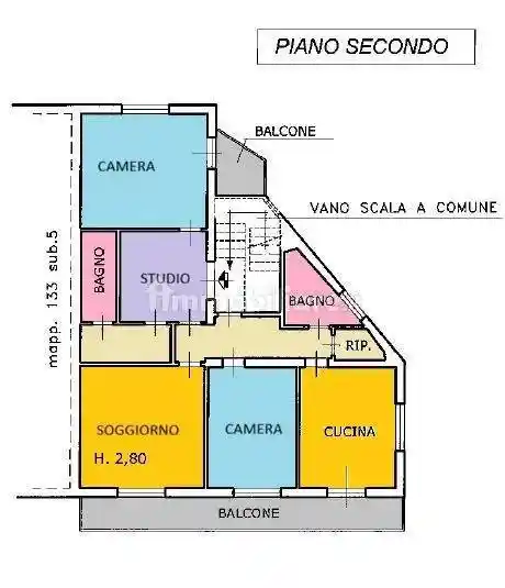 Appartamento in vendita a Cecina