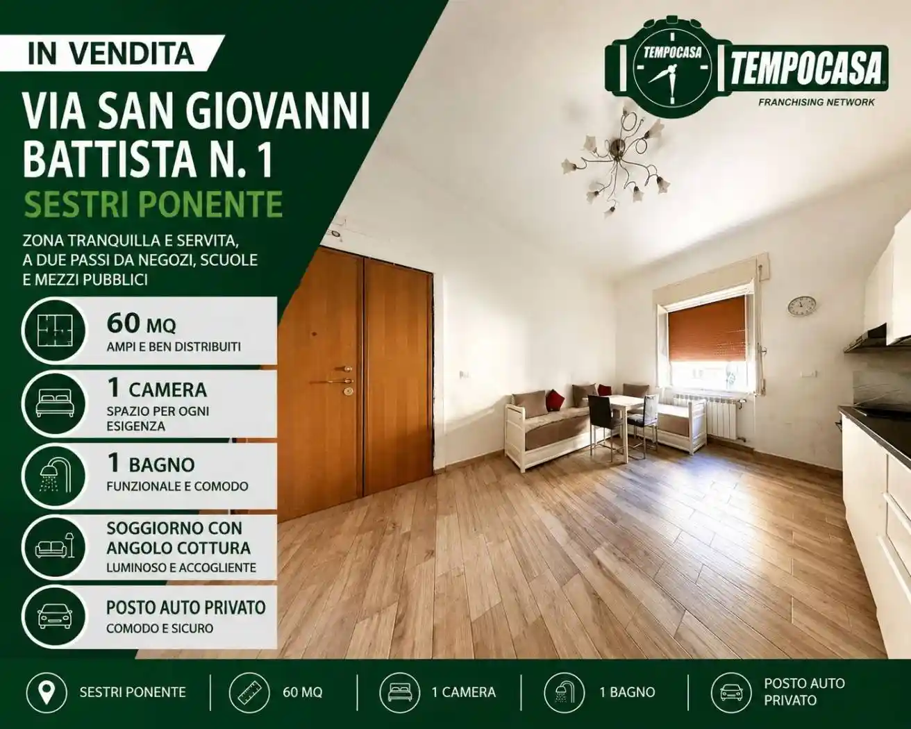 Appartamento in vendita a Genova