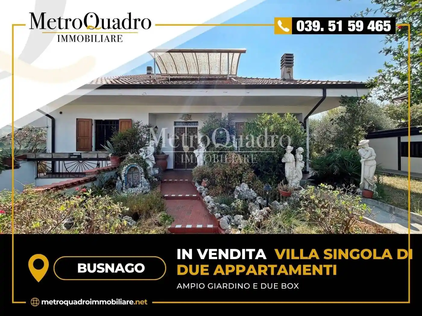 Villa in vendita a Busnago