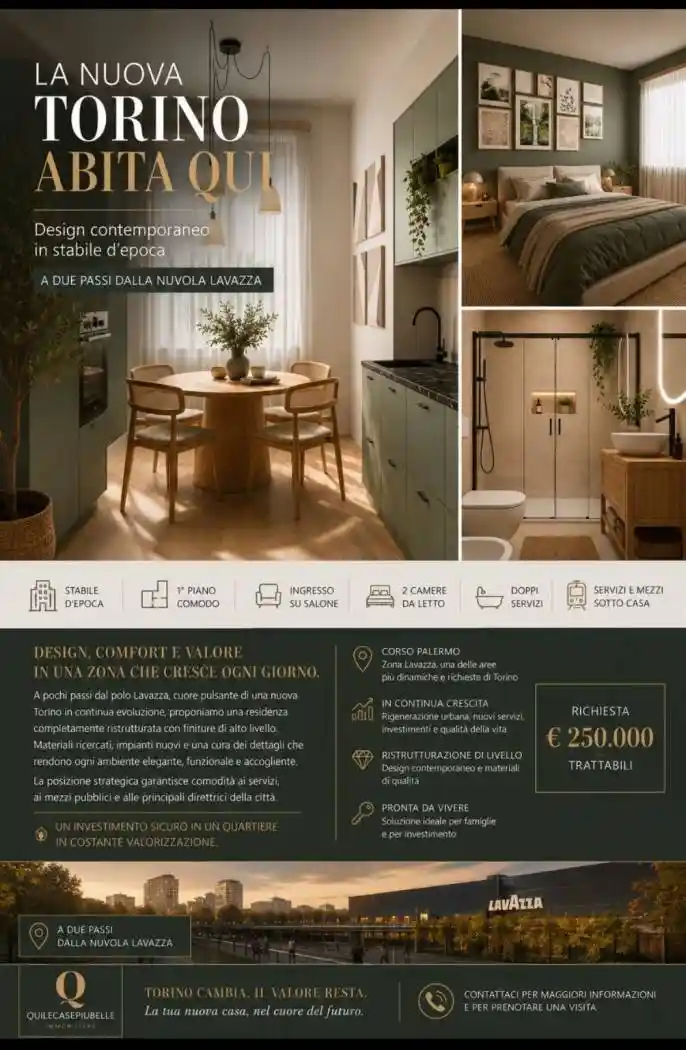 Appartamento in vendita a Torino