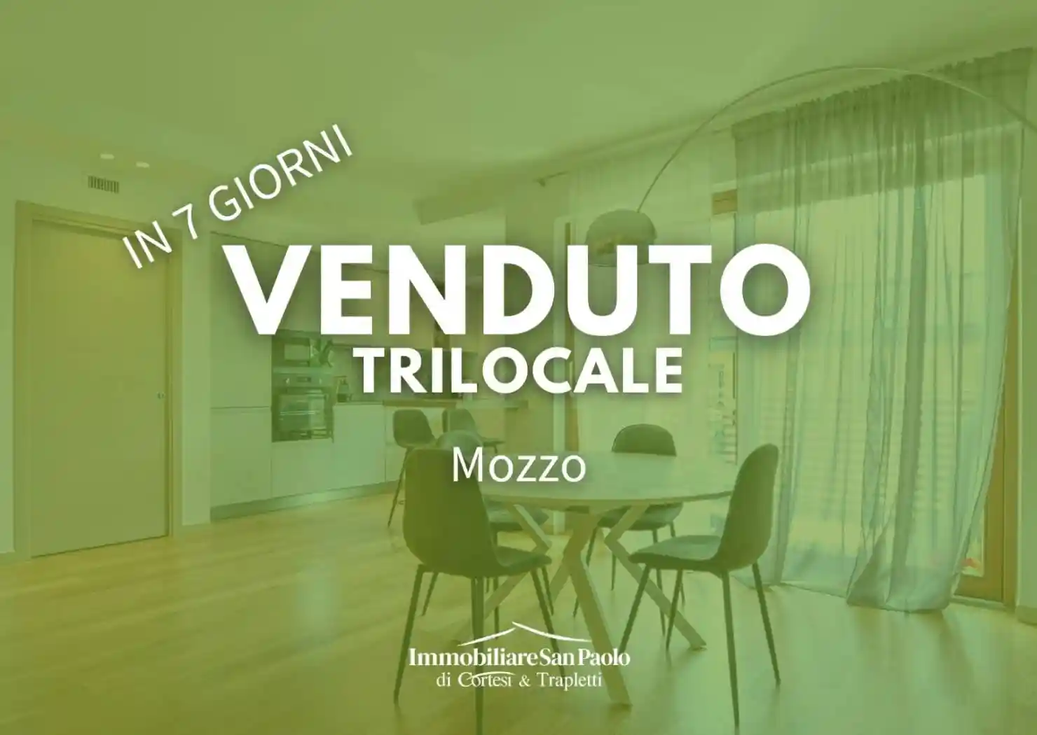Appartamento in vendita a Mozzo